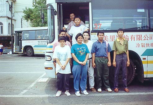 Eight of our students have been trained to use the bus